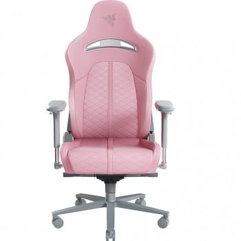 Razer Silla Gamer Enki Quartz, hasta 136kg, Rosa