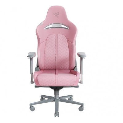 Razer Silla Gamer Enki Quartz, hasta 136kg, Rosa