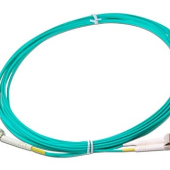 Jumper Multimodo de Fibra Óptica SBE TECH, dúplex, 2 mm, conector LC a lC (M-M) de 1m.