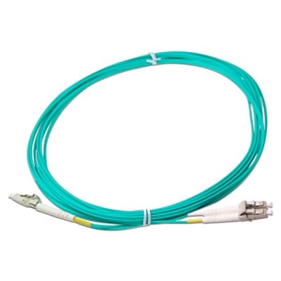 Jumper Multimodo de Fibra Óptica SBE TECH, dúplex, 2 mm, conector LC a lC (M-M) de 1m.