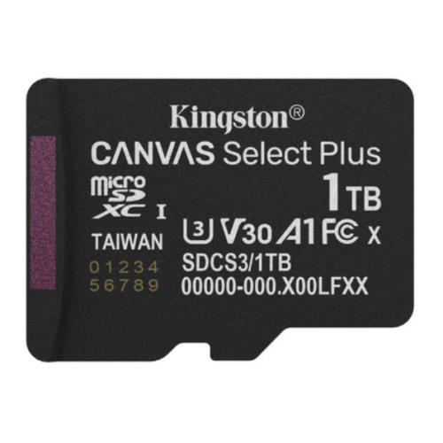 Memoria Kingston Canvas Select Plus 1TB Gen3 SDCS3/1TBSP