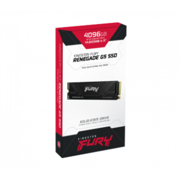 SSD Kingston 4TB Fury Renegade G5 M.2 NVMe PCIe 5.0 - SFYR2S/4T0
