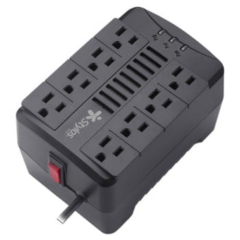 Regulador de Voltaje Stylos 480W 8 Contactos Modelo STRE480B
