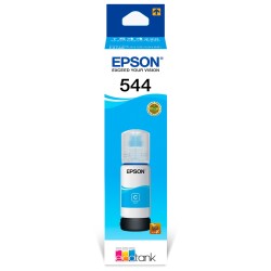 Tinta Cian Epson para Impresoras L3110, L3150, L5190, L3210, L3250 - Modelo EP-T544220-AL
