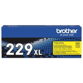 Tóner Brother TN229XLY Amarillo - Alto Rendimiento XL - Compatible con Múltiples Modelos