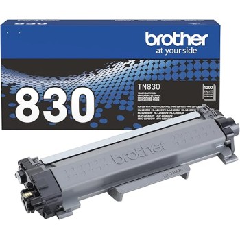 Tóner Brother TN830XL Negro - Alto Rendimiento para Impresoras Brother