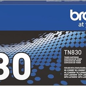 Tóner Brother TN830XL Negro - Alto Rendimiento para Impresoras Brother