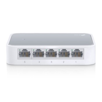 Switch TP-LINK 5 Puertos Fast Ethernet 10/100 Mbps No Administrable Modelo TP-SF1005D