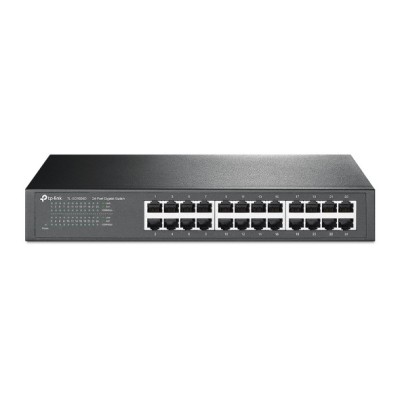 Switch TP-LINK 24 Puertos Gigabit Rack/Escritorio No Administrable Modelo TP-SG1024D