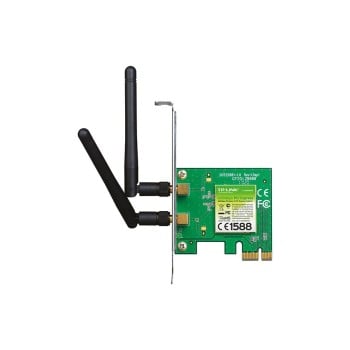Tarjeta de Red Inalámbrica TP-LINK PCI Express N 300Mbps con 2 Antenas Modelo TP-WN881ND