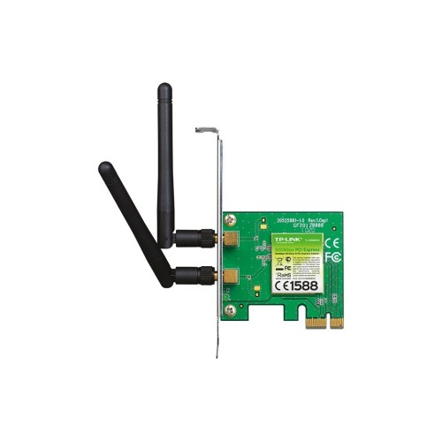 Tarjeta de Red Inalámbrica TP-LINK PCI Express N 300Mbps con 2 Antenas Modelo TP-WN881ND Tarjeta de Red Inalámbrica TP-LINK PCI Express N 300Mbps con 2 Antenas Modelo TP-WN881ND