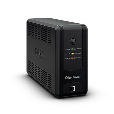 No Break CyberPower 750VA/375W 8 Contactos USB Negro - UT750GU