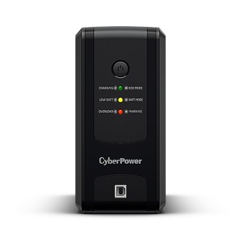 No Break CyberPower 750VA/375W 8 Contactos USB Negro - UT750GU