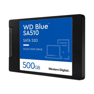 Disco SSD Western Digital WD Blue SA510 500GB SATA 3 2.5" Modelo WDS500G3B0A