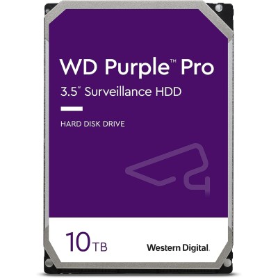 Disco Duro Western Digital WD Purple Pro 10TB SATA 7200 RPM para Vigilancia WD101PURP