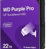 Disco Duro Western Digital WD Purple Pro 22TB SATA III para Vigilancia WD221PURP