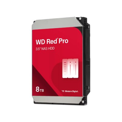 Disco Duro Western Digital WD Red Pro 8TB SATA III para NAS WD8005FFBX