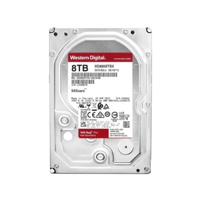 Disco Duro Western Digital WD Red Pro 8TB SATA III para NAS WD8005FFBX