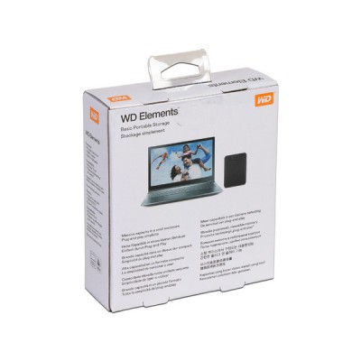 Disco Duro Externo Western Digital WD Elements 4TB USB 3.0 Negro - WDBU6Y0040BBK-WESN