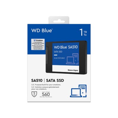 SSD Western Digital WD Blue SA510 2.5" 1TB SATA III - WDS100T3B0A