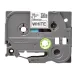 Cinta Brother TZE241 - Texto Negro sobre Blanco - 18mm x 8m - Etiquetas Adhesivas