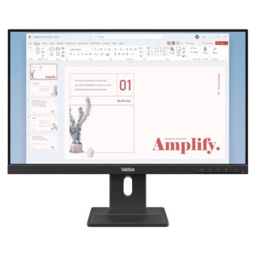 Monitor Lenovo ThinkVision E24-40 23.8" Full HD HDMI DP VGA Negro