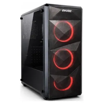 Computadora de escritorio Evotec EV-R332G-VERTEC AMD RYZEN 3 3200GT 8GB RAM