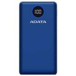 Power Bank ADATA 20,000 mAh Carga Rápida QC 3.0 USB-C Azul - AP20000QCD-DGT-CDB