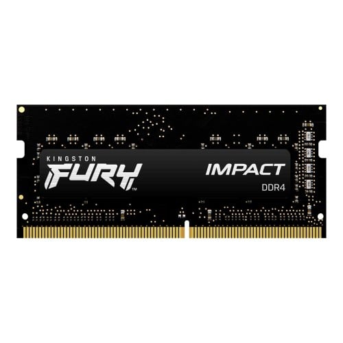 Memoria RAM Kingston FURY Impact DDR4 16GB 3200MHz SO-DIMM para Laptop KF432S20IB/16 Memoria RAM Kingston FURY Impact DDR4 16GB 3200MHz SO-DIMM para Laptop KF432S20IB/16