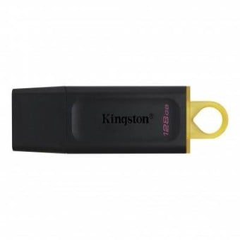 Memoria USB Kingston Datatraveler Exodia 128GB USB 3.2 Gen 1 Negro y Amarillo - DTX/128GB