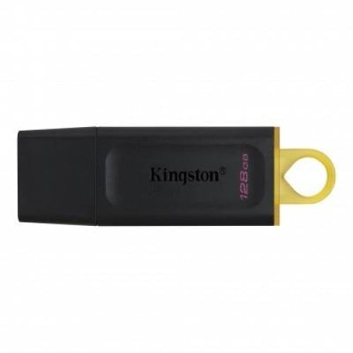 Memoria USB Kingston Datatraveler Exodia 128GB USB 3.2 Gen 1 Negro y Amarillo - DTX/128GB