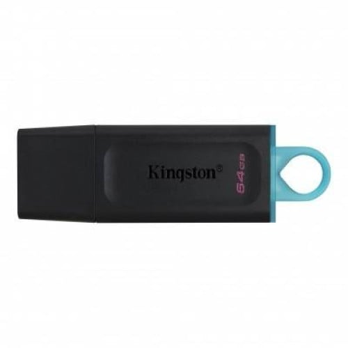 Memoria USB Kingston DataTraveler Exodia 64GB USB 3.2 Gen 1 Negro con Azul - DTX/64GB