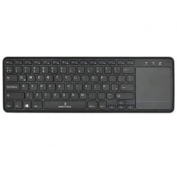 Teclado Perfect Choice Inalámbrico con Touch Pad Negro Modelo PC-201021