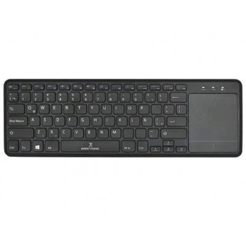 Teclado Perfect Choice Inalámbrico con Touch Pad Negro Modelo PC-201021 Teclado Perfect Choice Inalámbrico con Touch Pad Negro Modelo PC-201021