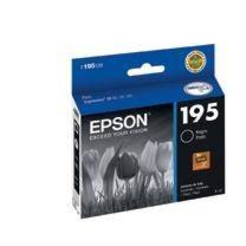 Cartucho de Tinta Epson 195 Negro - Alta Calidad de Impresión - Modelo T195120-AL