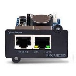 Tarjeta de Monitoreo CyberPower 2 Puertos RJ-45 Ethernet Rápido Modelo RMCARD205