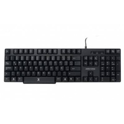 Teclado Perfect Choice PC-200970 USB Resistente a Derrames Negro