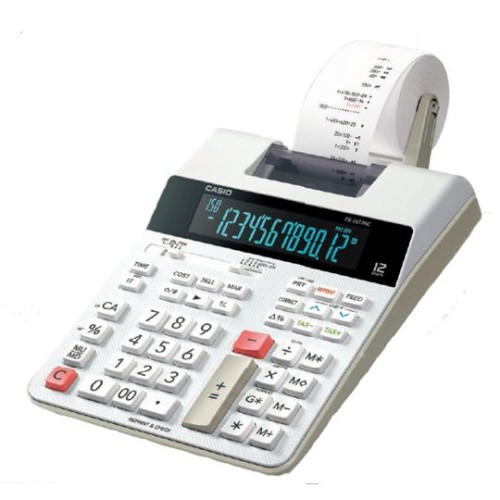 Sumadora Casio FR2650RC - 12 Dígitos con Impresión - Calculadora de Escritorio Sumadora Casio FR2650RC - 12 Dígitos con Impresión - Calculadora de Escritorio