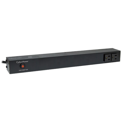 PDU CyberPower 14 Contactos NEMA 5-15R 120V 15A Monofásico Modelo PDU15B2F12R PDU CyberPower 14 Contactos NEMA 5-15R 120V 15A Monofásico Modelo PDU15B2F12R