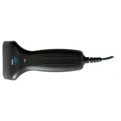 Lector de Código de Barras CCD EC Line EC-CD-8100 - Ergonómico - PS2 - Negro