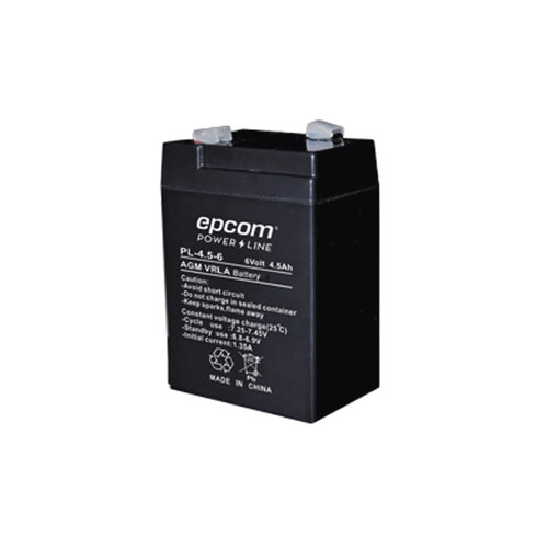 Batería EPCOM PL-4.56 - Tecnología AGM/VRLA - 6V - 4.5Ah - Batería de Ciclo Profundo Batería EPCOM PL-4.56 - Tecnología AGM/VRLA - 6V - 4.5Ah - Batería de Ciclo Profundo