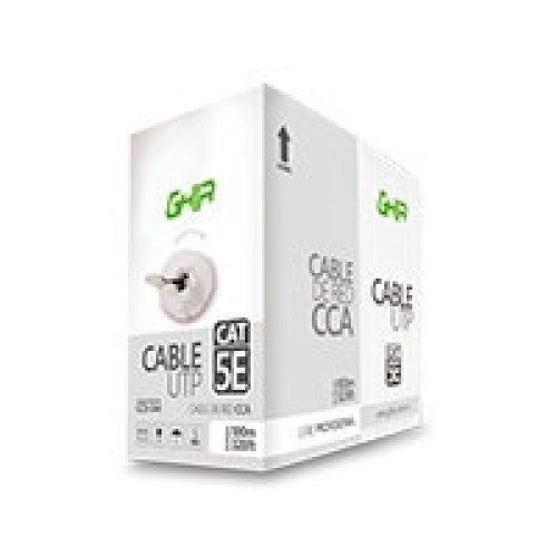 Bobina Cable GHIA Cat5e 100M Gris - GCB-044