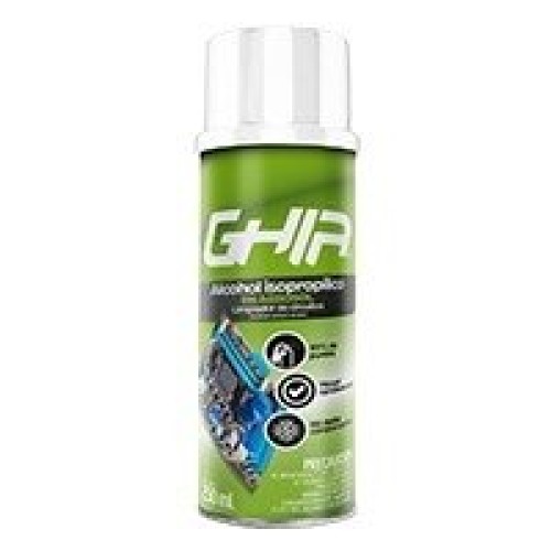 Alcohol Isopropílico GHIA en Aerosol 250ml - Modelo GLS-012 Alcohol Isopropílico GHIA en Aerosol 250ml - Modelo GLS-012