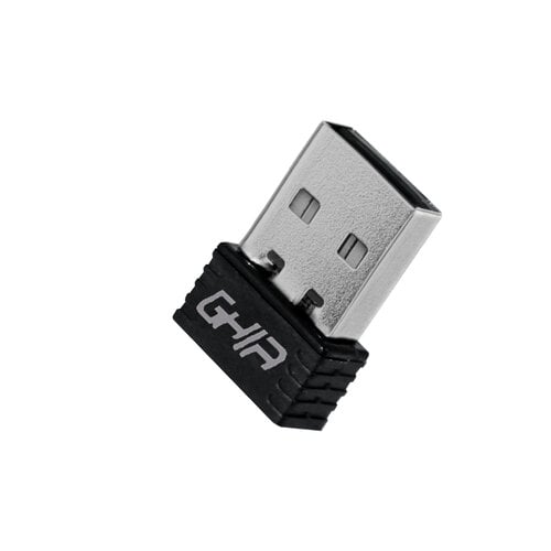 Adaptador de Red Inalámbrico GHIA 150Mbps USB 2.4GHz Modelo GNW-U1 Adaptador de Red Inalámbrico GHIA 150Mbps USB 2.4GHz Modelo GNW-U1