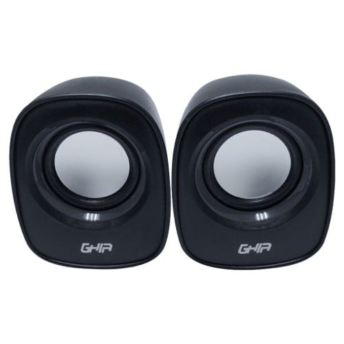 Bocinas para Computadora GHIA GAC-184N - Alámbricas 3.5 mm - 2W