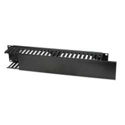 Organizador de Cables Intellinet 19 Pulgadas 2U Horizontal Modelo 168458