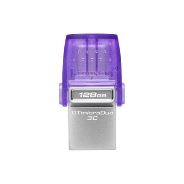 Memoria USB Kingston DataTraveler microDuo 3C 128GB USB 3.2 Dual USB-A/C DTDUO3CG3/128GB
