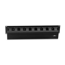 Organizador Horizontal Sencillo Frontal 2 Unidades LEVITON - Modelo 492RU-HFO