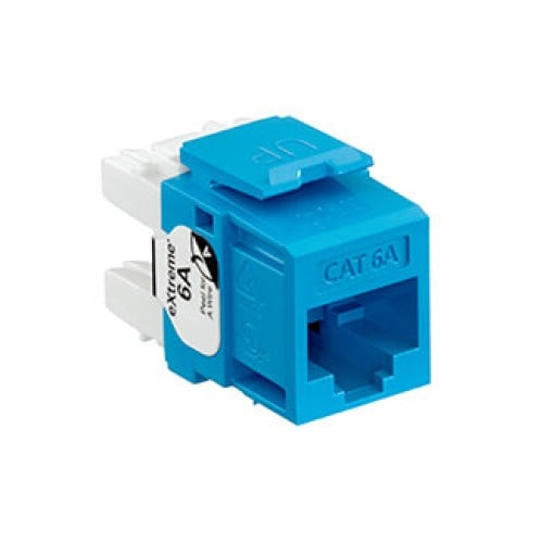 Jack de Red LEVITON Cat6 RJ-45 Azul Modelo 6110G-RL6 Jack de Red LEVITON Cat6 RJ-45 Azul Modelo 6110G-RL6
