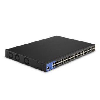 Switch Linksys 48 Puertos Gigabit Gestionado PoE+ con 4 SFP LGS352MPC
